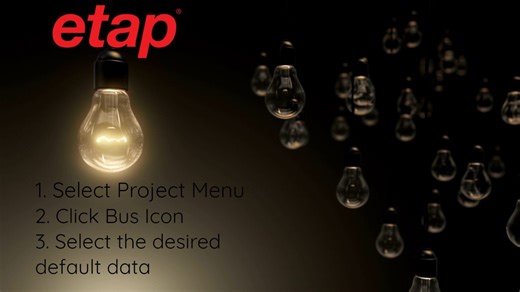 #defaultdata #video #tutorial #userexperience #etapsoftware #etap2024 #newetapfeatures #electricalengineering #electricaldesign #powerribbon | ETAP Software
