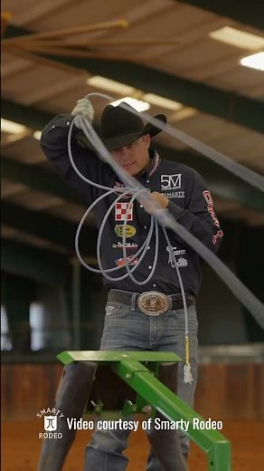 Rope placement, body position, and purpose #heelingdrills #teamroping