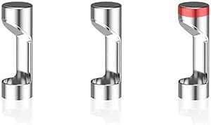 Teslong Mirrors Set for NTG Series Borescope, 0.2inch Rifle Bore Scope Original Side -View Mirror Replacements Mirror Attachment (3 Pack)