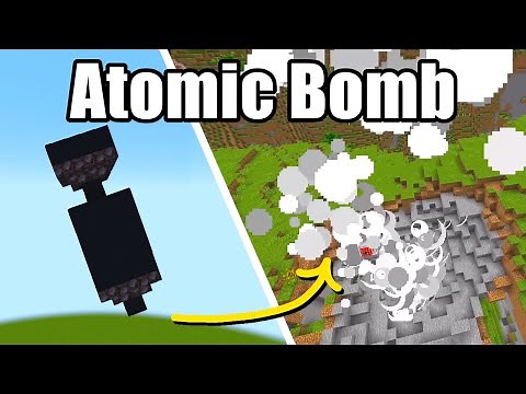 Minecraft Realistic Atomic Bomb Tutorial