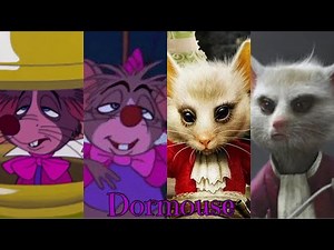 Dormouse (Alice In Wonderland) | Evolution In Movies & TV (1951 - 2016)
