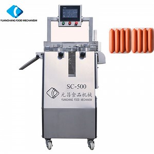 [Hot Item] Industrial Sausage Cutter Machine High Speed Sausage Cutting Equipment for Meat Processing Yuanchang Food Machinery