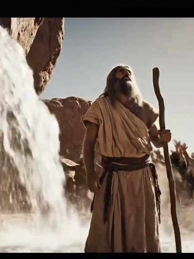 Moses Strikes the Rock 💧 | God Provides Water for Israel in the Wilderness