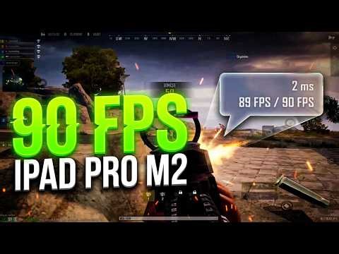 iPad Pro m2 Test 90 FPS Performance | New State Mobile