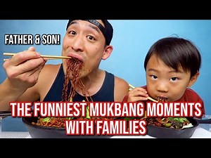 the FUNNIEST family mukbang moments that make me laugh