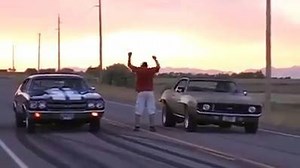 3.7K views · 136 reactions | 70 Chevelle vs 69 Camaro | American Muscle Car Rules | Facebook