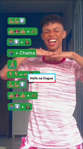 Halls na Língua Tutorial - Dancinha Tik Tok