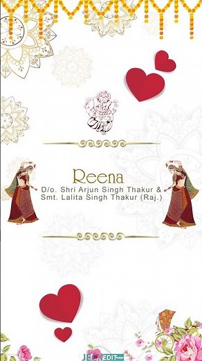 E-Invitation | Save The Date | Wedding Invitation