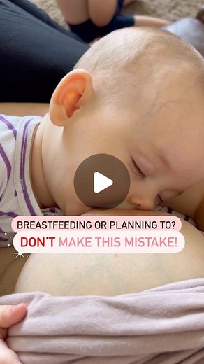Courtney Hawkins | Newborn, Breastfeeding & Baby Sleep Expert on Instagram: "When breastfeeding, don’t make this mistake! 😱❌ ✨Pregnant and new mamas - getting the right latch and position is the KEY to successful breastfeeding. Don’t miss this tip - and make sure you share it round!✨ See how Hadley is positioned with her nose pushing into the breast? It’s not going to last - it may obstruct breathing, which means baby will unlatch and interrupt the feed. Not ideal! So what can you do instead? I