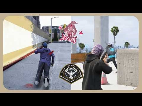 Besties vs PD after Jamal gets shot (15 POVs) || Nopixel 4.0 GTA RP