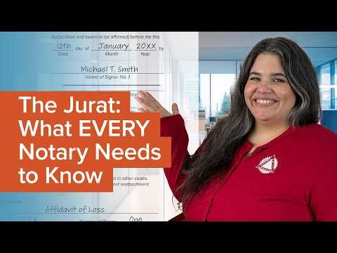 How to Complete a Jurat | Step-by-Step Notary Guide