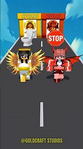 RUMI VS APHMAU 😱 ｜ HEAVEN or HELL？! #funnyshorts