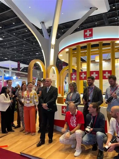 CG Maier inaugurated the #Swiss Pavilion, which debuts at #ProWine #Mumbai! Experience Switzerland’s finest bespoke wines in Mumbai for the first time. Don’t miss the chance to taste one of Switzerland’s best-kept secrets! 🍷 🥂 | Consulate General of Switzerland in Mumbai