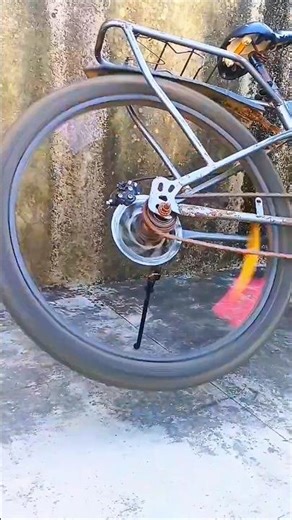 Cycle Tyre Modification 🚲 #shorts #minivlog #cycling