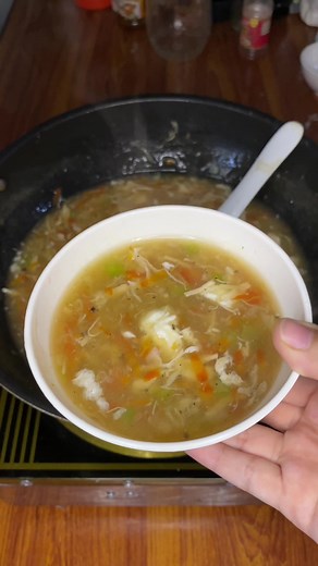 Delicious Hot and Sour Chicken Soup Recipe