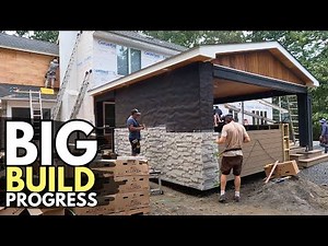 Covered Deck Details and Patio Prep - VLOG 6