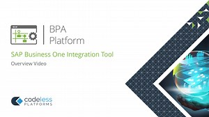 SAP Integration Tool - BPA Platform Tool Overview