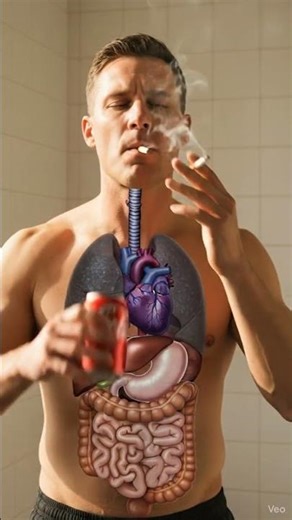The Bad Effects of Beer & Smoking on the Human Body | 3D Health Animation