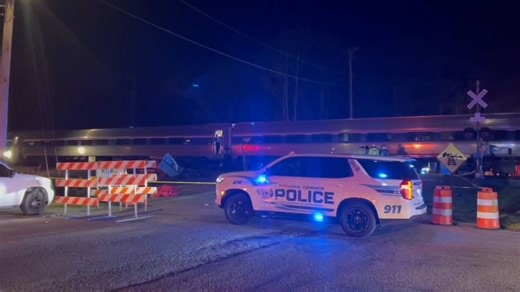 The train is being pushed back at the scene of the collision. Read what we know: https://bit.ly/3FkkKQj | WCIV | ABC News 4