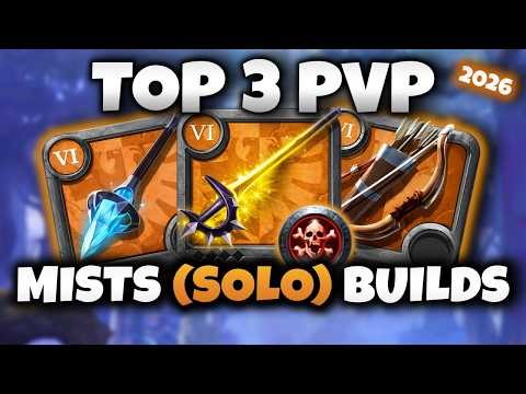 My Top 3 Solo Builds for Mists in Albion Online 2026 (PVP & PVE)