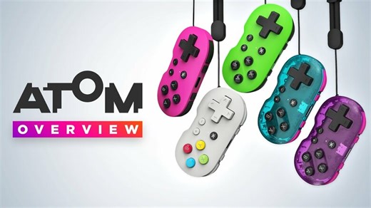 CRKD releases the ATOM Switch-compatible controller (UPDATES)