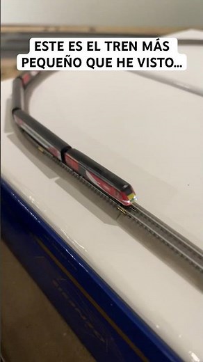 Mini Tren Escala T (1:450) está es la Escala más pequeña que existe en un Tren con motor…