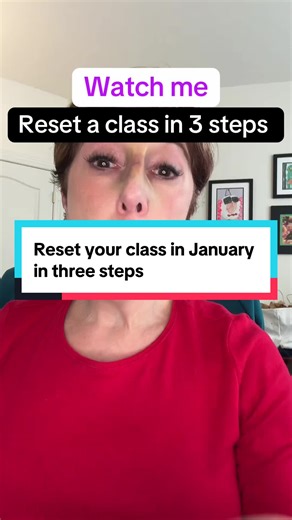 3 steps to resetting your class in January. For teachers in both northern and southern hemispheres.