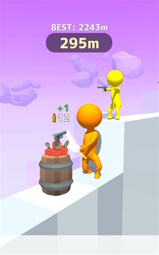 Gun Sprint 🔫 | 800 Run Part 1 | Endless Mode Start