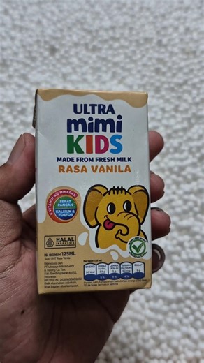 hunting susu ultra mimi kids rasa vanila di styrofoam #shorts #susu #jajanan #fyp