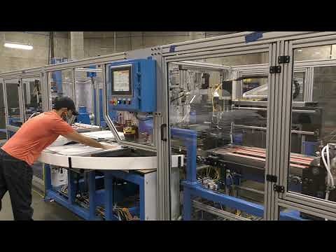 Helios - Automated Pleated Air Filter Assembly System