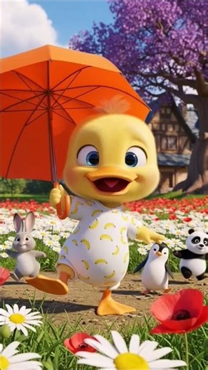 daisy, rabbit, panda and duck