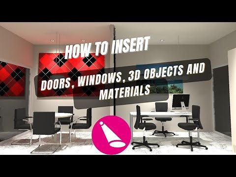 ReluxDesktop #5 | How to Insert Windows, Doors, 3D Objects and Materials