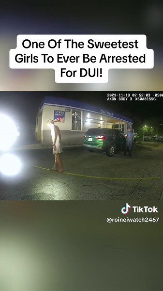 Standardized Field Sobriety Test - One Leg Stand Demonstration