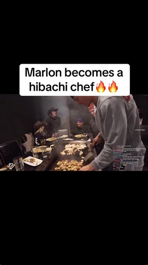 Marlon Shines as a Hibachi Chef