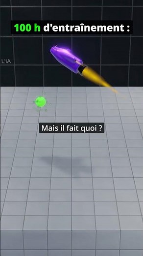 Une IA apprend à voler 🚀(1h vs 100h) #ia #reinforcementlearning #machinelearning