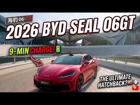2026 BYD Seal 06GT: Unlock Your Extra Degree of Life#BYD #Seal06GT #ElectricCar #EV2026 #FastCharge