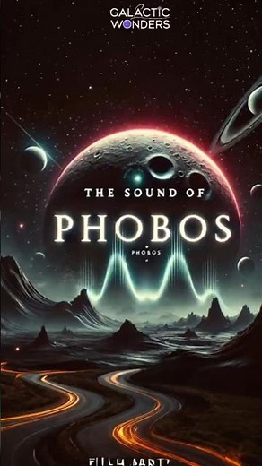 The Sound of Phobos, Listen to the voice of mars's moon Phobos #phobos #mars #space #astronomy #nasa