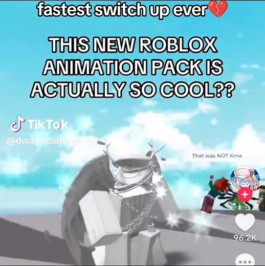 Fastest Roblox Animation Switch Up Ever! 💔