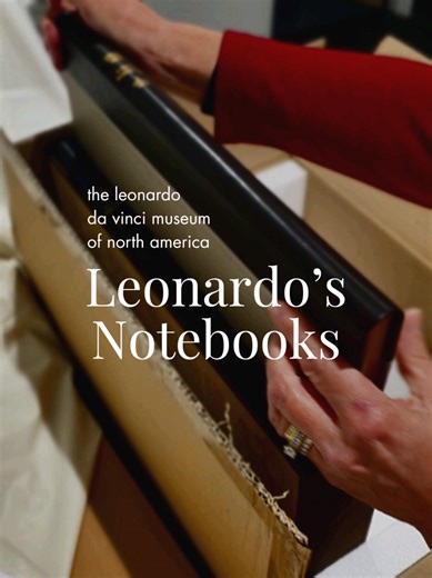 Four thousand pages. One mind that refused to stay in its lane. These boxes hold Leonardo da Vinci’s notebooks. Engineering sketches. Anatomical studies. Machines that wouldn’t exist for centuries. Ideas worked out in ink, backwards script, and relentless curiosity. This isn’t just art history. It’s the blueprint of how modern thinking began. And now, those pages live here. Come see what genius looks like before it’s polished, published, or simplified. 📍 Visit the Museum. Step inside the mind.