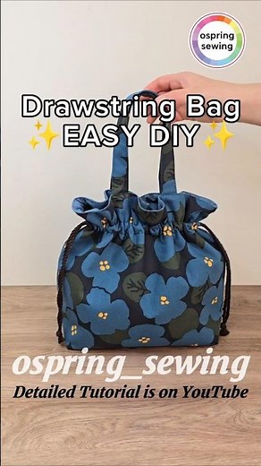 [DIY] Flower Tote Bag 🌸 It's an easy-to-make!!