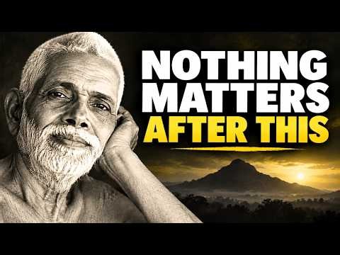 One Realization That Changes the Meaning of Everything | Ramana Maharshi