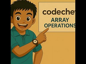 CodeChef Starters 180 | Array Operations | Div 2 | Div 3 | Div 4 | Beginner Friendly