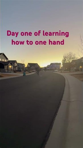 Learning how to one hand