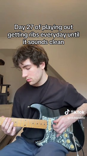 Mastering Guitar: Playing 'Out Getting Ribs' Daily