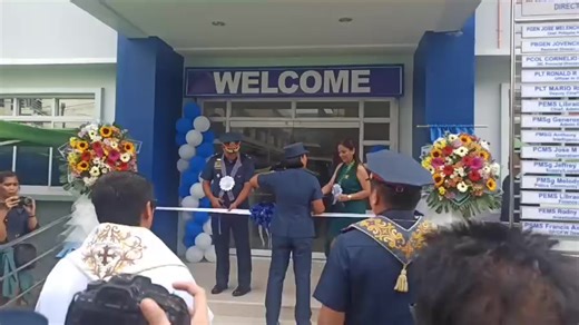 HAPPENING NOW: Blessing and Inauguration of the newly constructed BOAC MPS Type A Building is taking place in Brgy. Mercado, Boac, Marinduque, with PBGen Jovencio S. Badua Jr., Regional Director. A significant step toward strengthening public service and community security. | Marinduque Live