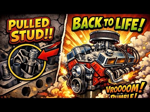 Was this CHEVY 350 engine DEAD? Listen to the first START UP!