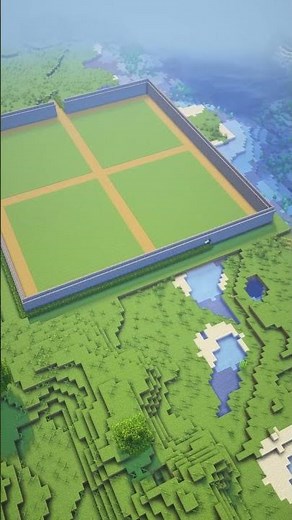 Minecraft Ultimate Aesthetic Village 🏠 #minecraft #shorts #eye4steel