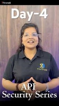 Day 4– API Security Series | CORS Explained in Hindi | Frontend & Backend Security #throne8 #shorts