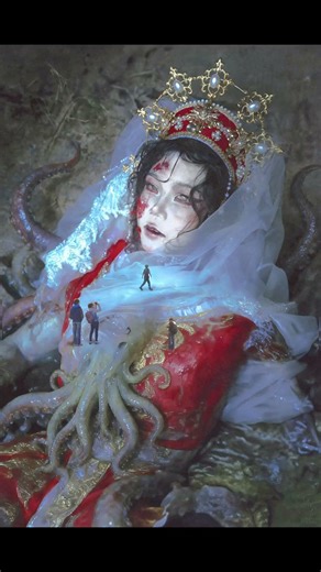 "Flower Mast" Mechanical Old Testament, Cthulhu, octopus robot