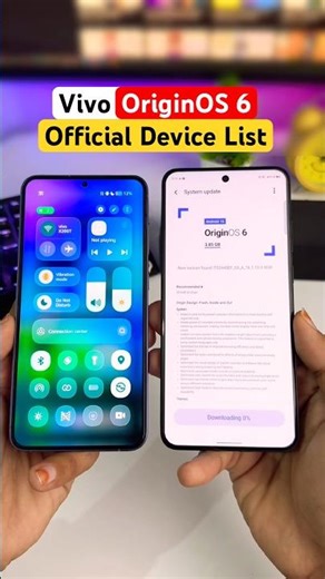 Vivo OriginOS 6 Update - Device List | Android 16 for T4x,T3x,T3,T3 Pro/Ultra,V30,V40,V50,V60